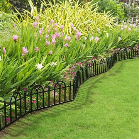 garden border edging fence|decorative garden fencing edging.